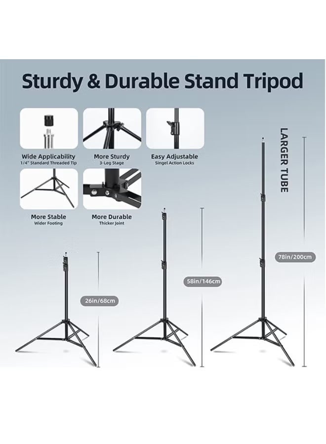 غرانفين طقم إضاءة صندوق التصوير الفوتوغرافي الناعم مع لمبات إضاءة بيضاء بقوة 135 وات وصندوق ضوء وحقيبة حمل لتصوير المنتجات الشخصية - Image 5